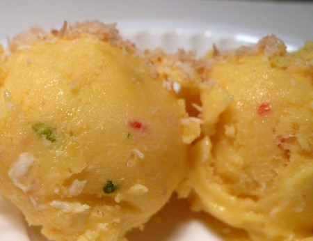 mango-kokosijs recept
